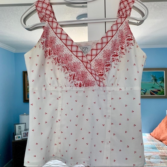 LOFT Petite Bandana Cami Size 6P - Picture 3 of 13